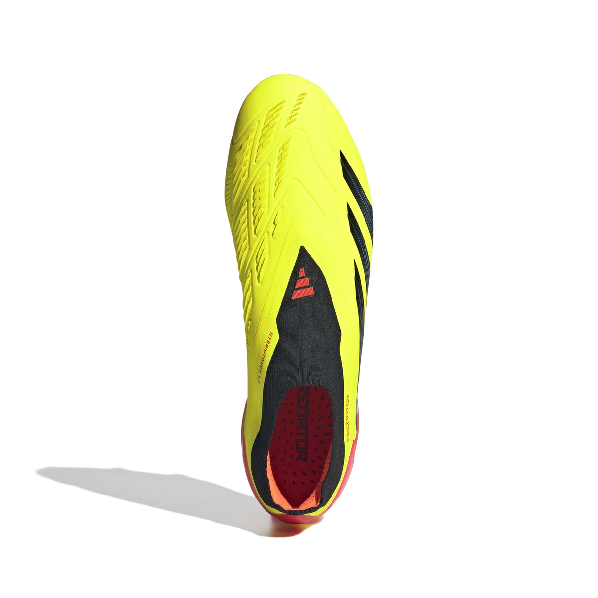 adidas Predator Elite LL FG Laceless Firm Ground Soccer Cleats - Solar Yellow/Black/Solar Red - Best Buy Soccer