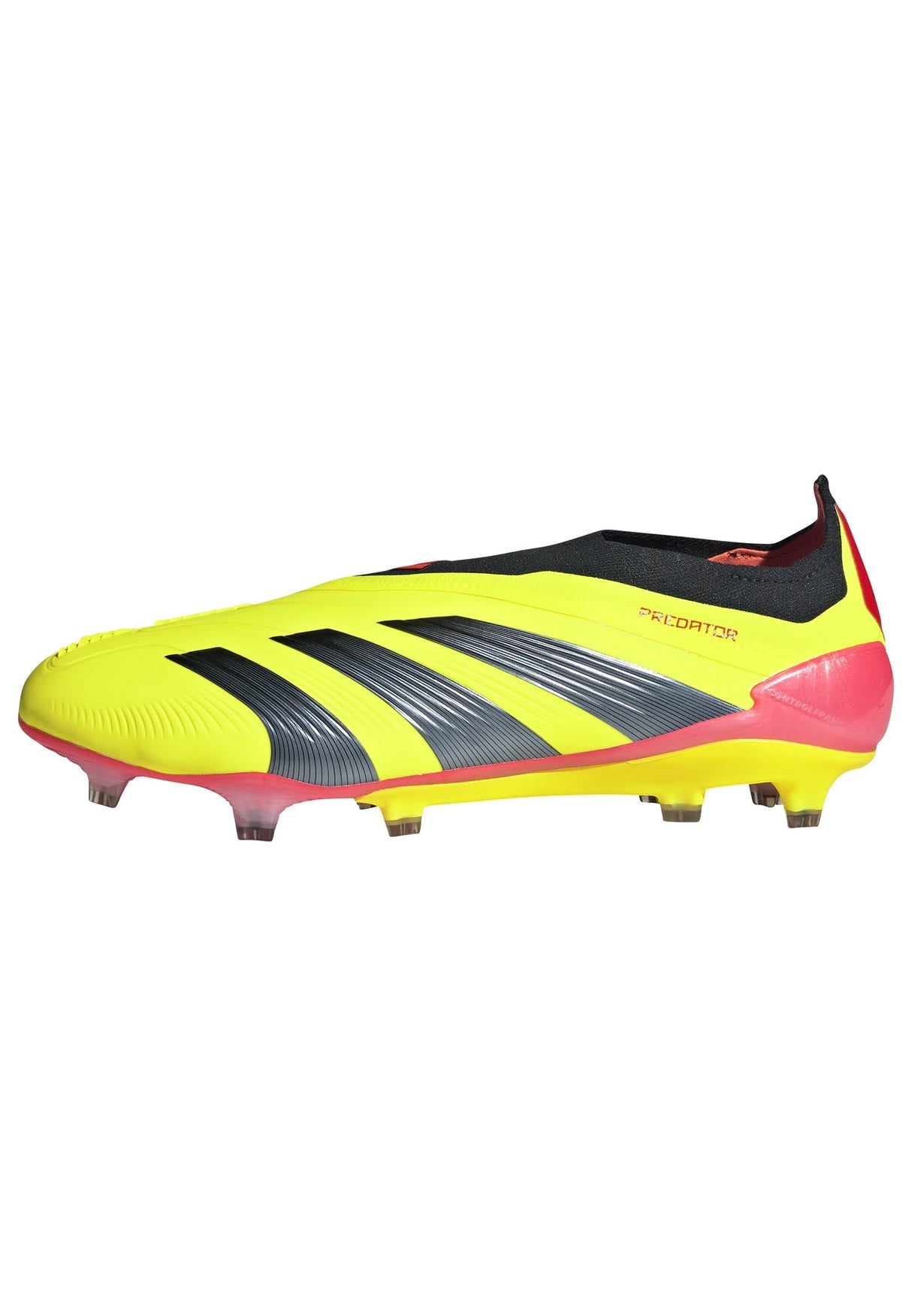 adidas Predator Elite LL FG Laceless Firm Ground Soccer Cleats - Solar Yellow/Black/Solar Red - Best Buy Soccer