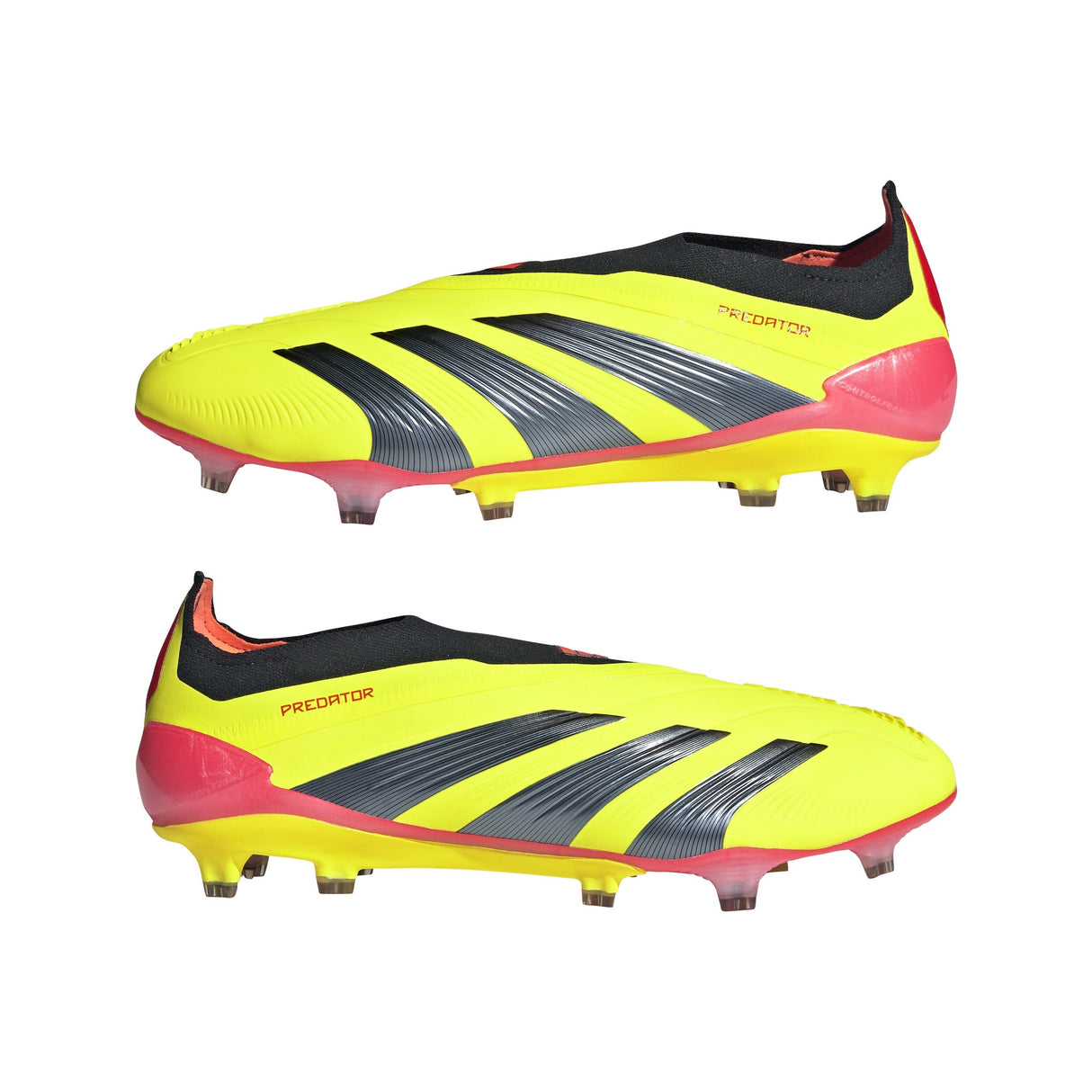 adidas Predator Elite LL FG Laceless Firm Ground Soccer Cleats - Solar Yellow/Black/Solar Red - Best Buy Soccer