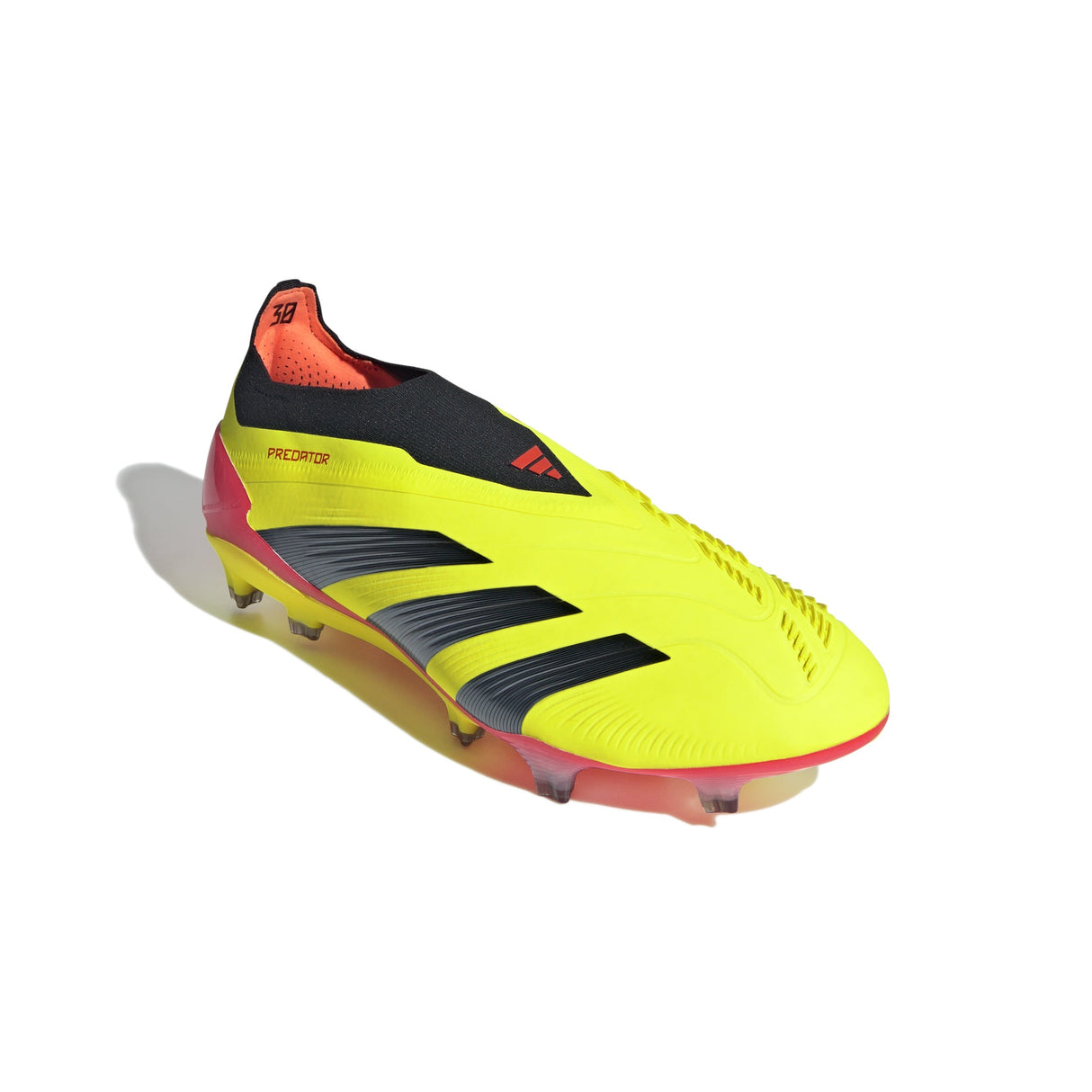 adidas Predator Elite LL FG Laceless Firm Ground Soccer Cleats - Solar Yellow/Black/Solar Red - Best Buy Soccer