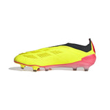 adidas Predator Elite LL FG Laceless Firm Ground Soccer Cleats - Solar Yellow/Black/Solar Red - Best Buy Soccer