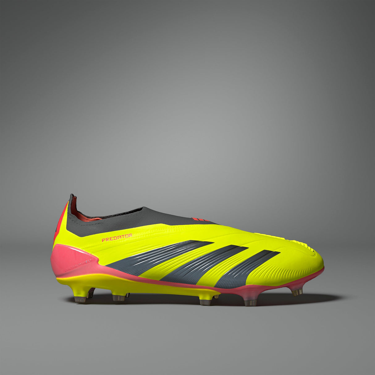 adidas Predator Elite LL FG Laceless Firm Ground Soccer Cleats - Solar Yellow/Black/Solar Red - Best Buy Soccer