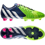 adidas Predator Instinct FG Firm Ground Soccer Cleats - Rich Blue/White/Neon Green - Best Buy Soccer
