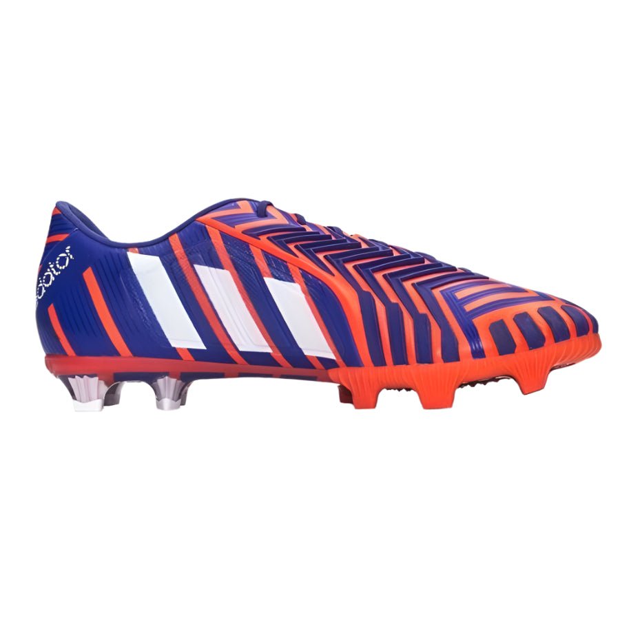 adidas Predator Instinct FG Firm Ground Soccer Cleats - Solar Red/White/Night Flash - Best Buy Soccer