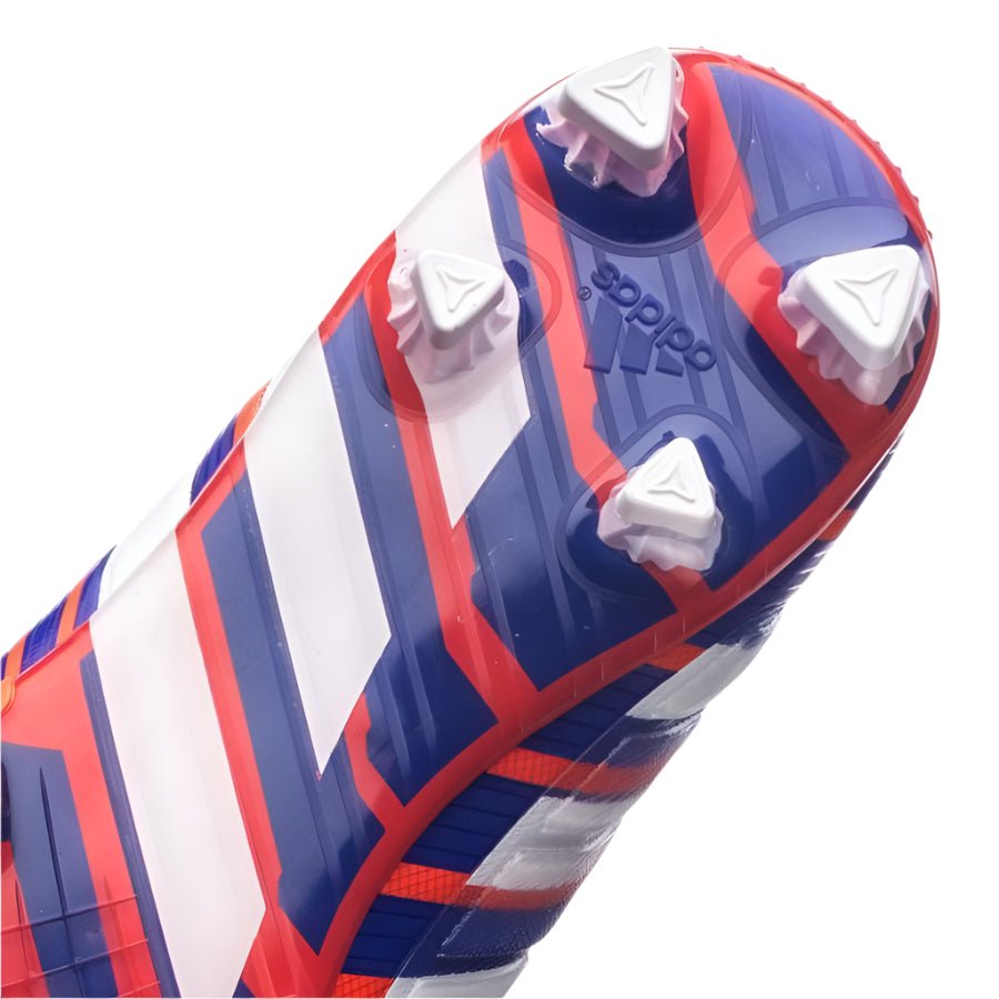 adidas Predator Instinct FG Firm Ground Soccer Cleats - Solar Red/White/Night Flash - Best Buy Soccer