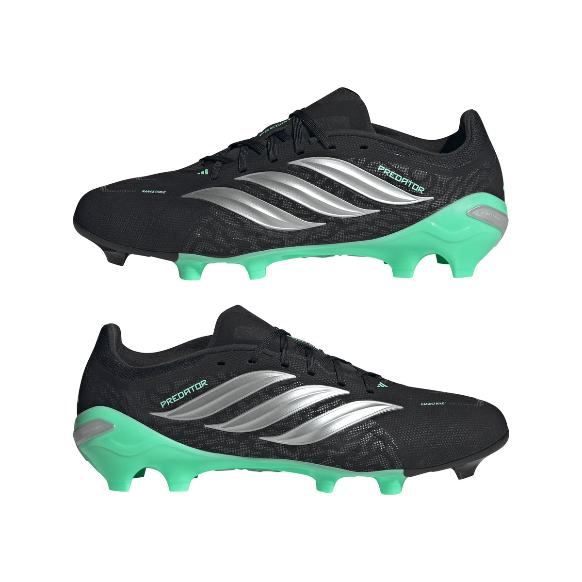 adidas Predator League FG Firm Ground Men's Soccer Cleats - Black/Silver/Mint - Best Buy Soccer