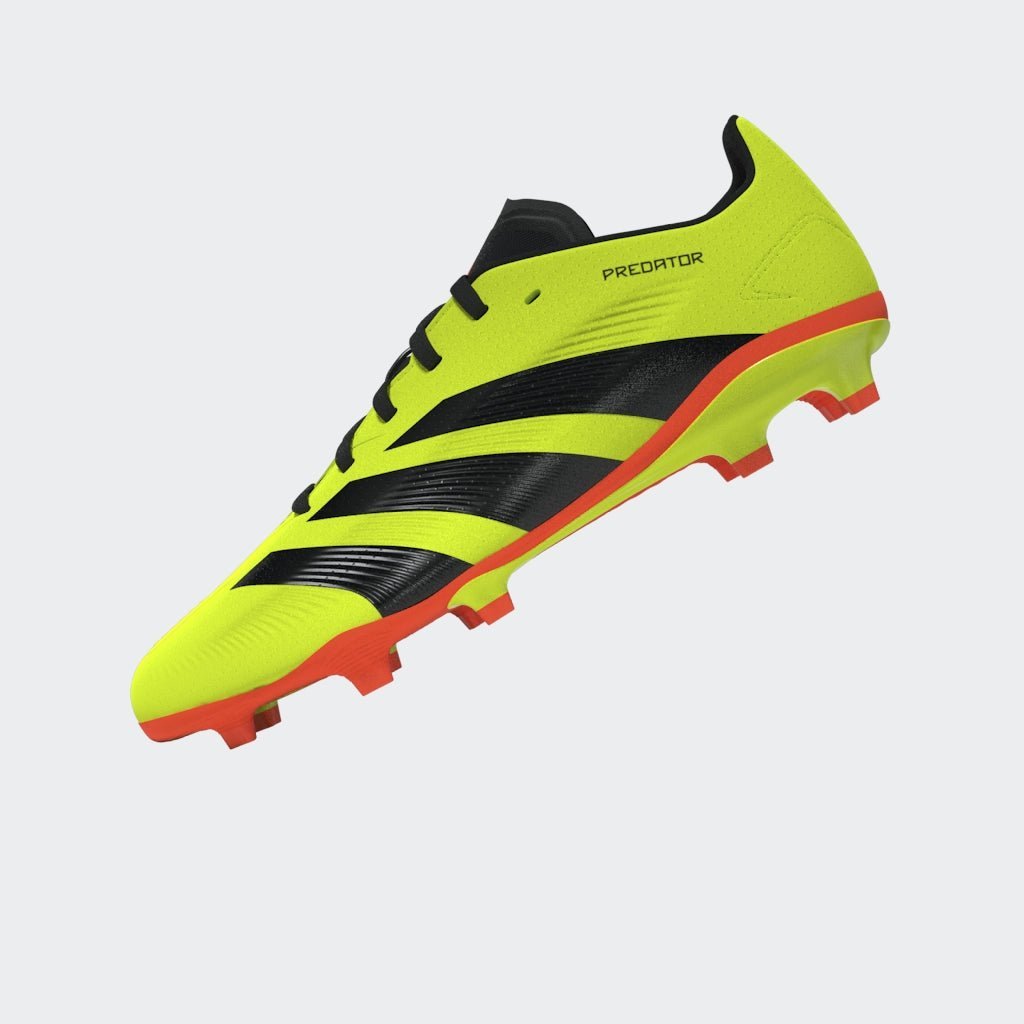 adidas Predator League FG J Firm Ground Soccer Cleats Team Solar Yellow/Black/Solar Red - Best Buy Soccer