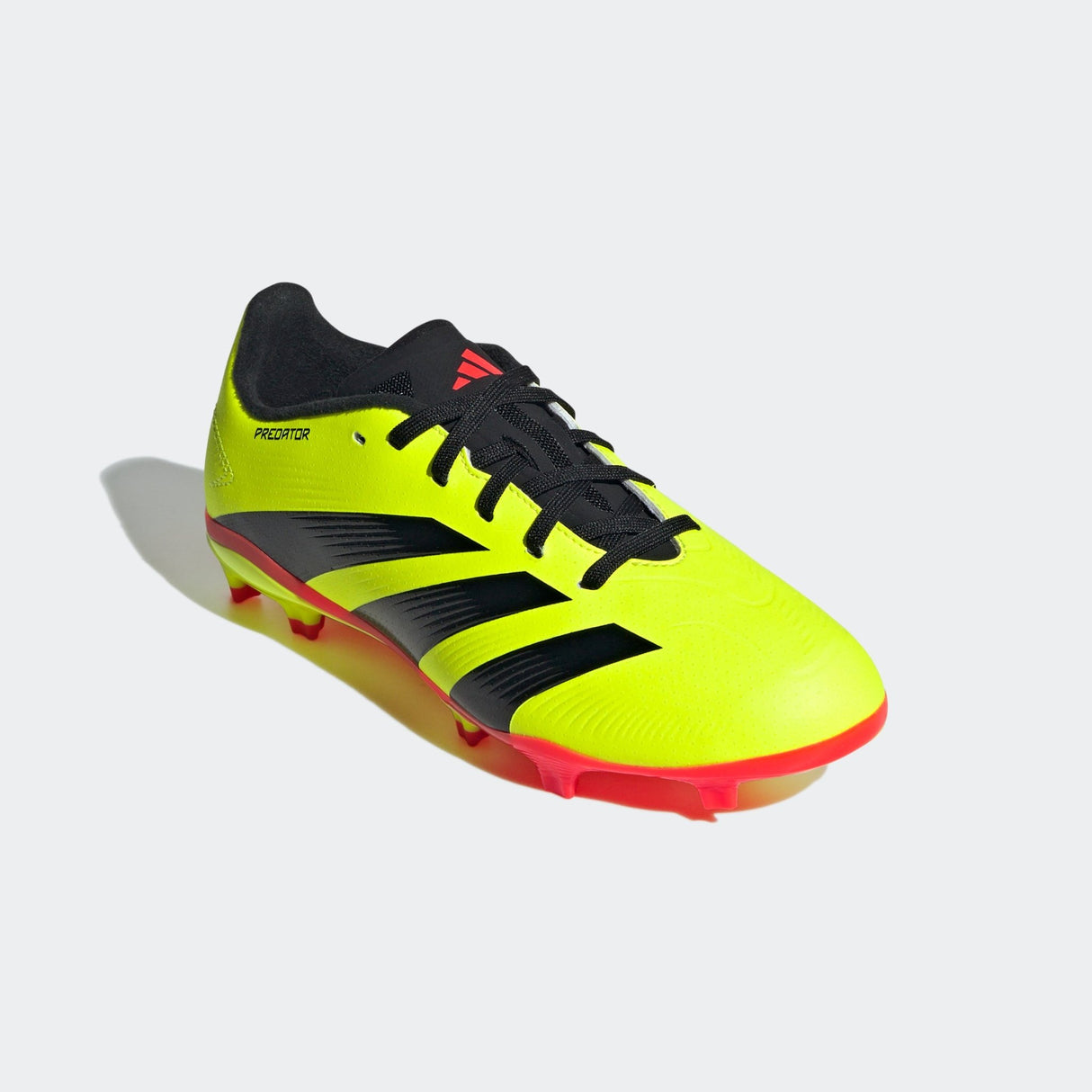 adidas Predator League FG J Firm Ground Soccer Cleats Team Solar Yellow/Black/Solar Red - Best Buy Soccer