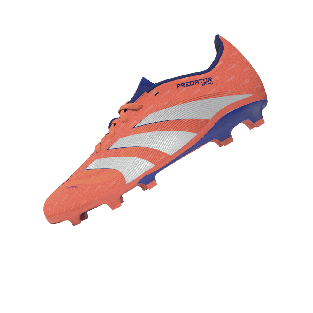 adidas Predator League FG/MG Youth Soccer Cleats - Orange/White - Best Buy Soccer