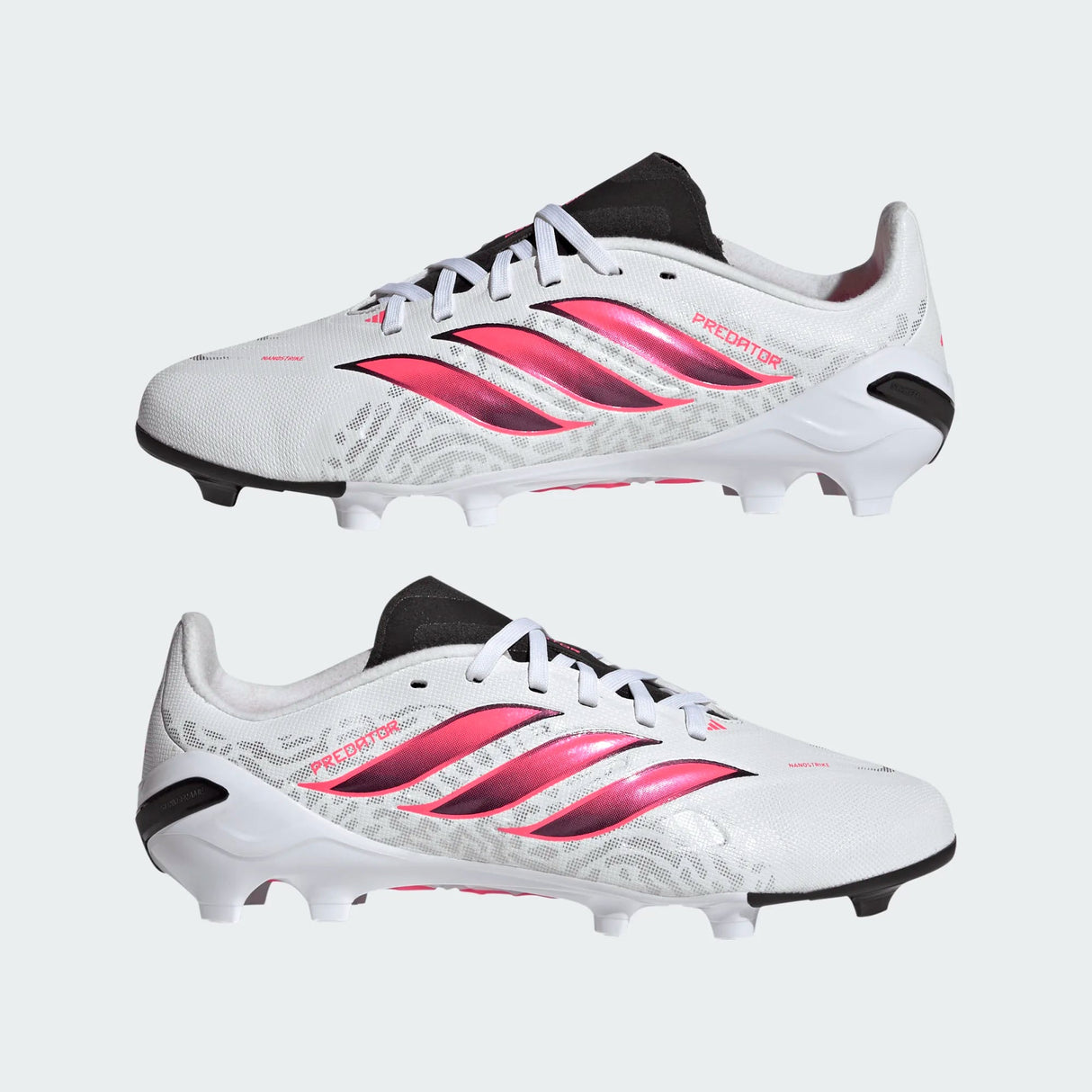 adidas Predator League Firm Ground Youth Soccer Cleats - White/Black - Best Buy Soccer