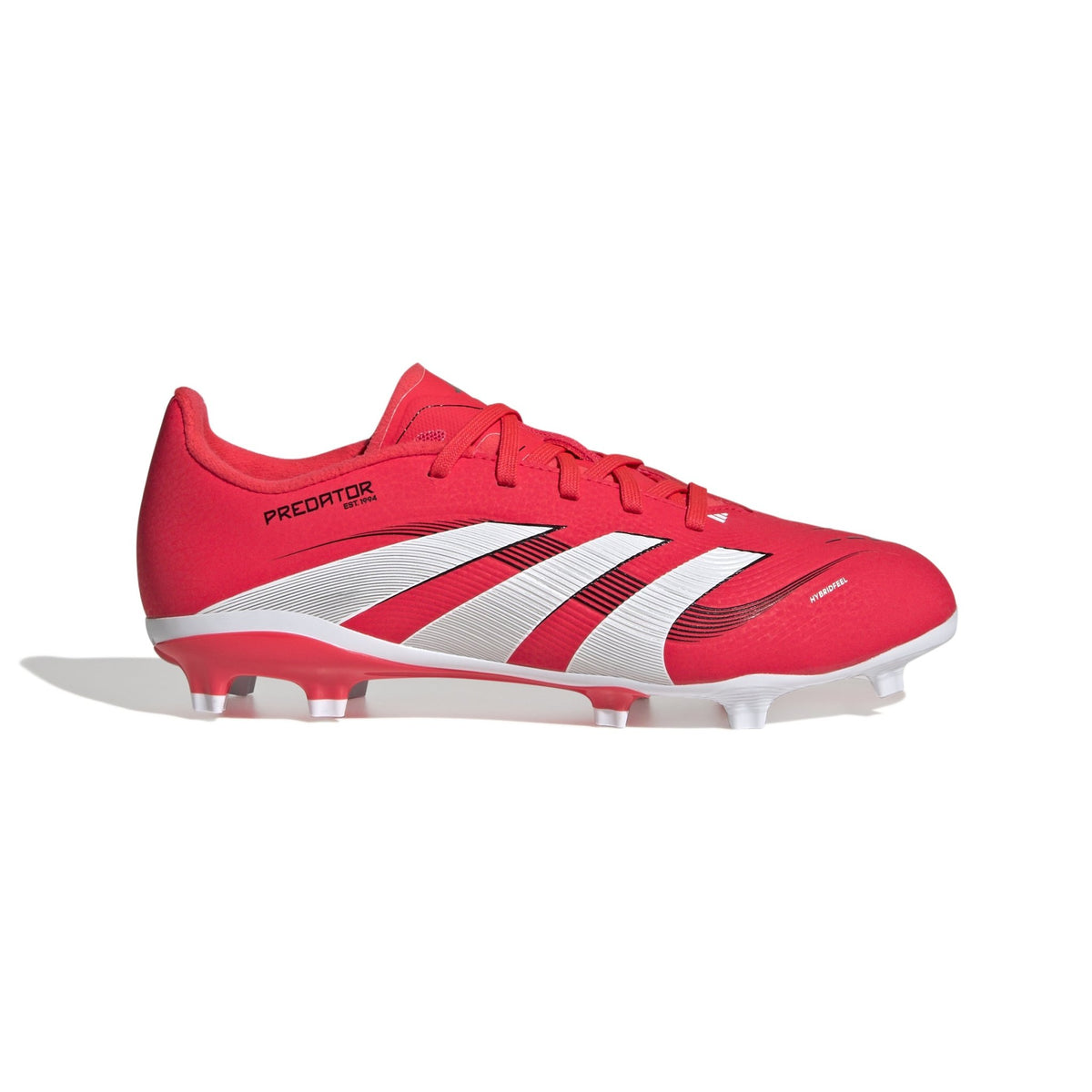 adidas Predator League Kids' FG Soccer Cleats, Size 2, Red/White