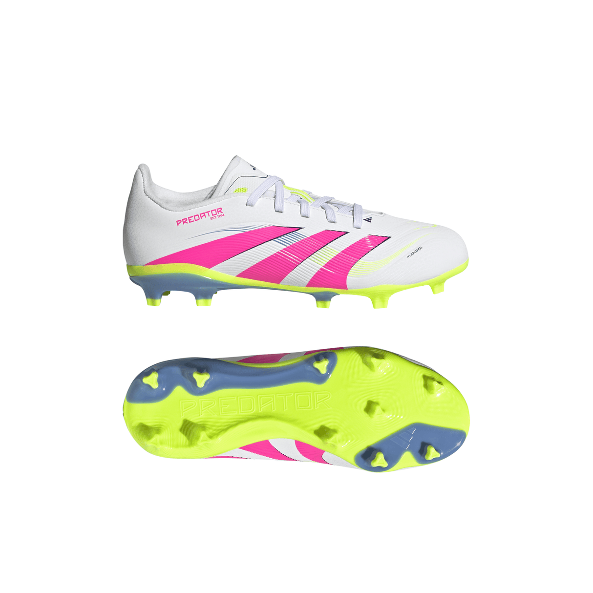 adidas Predator League Firm/Multi - Ground Boots Junior White/Pink - Best Buy Soccer