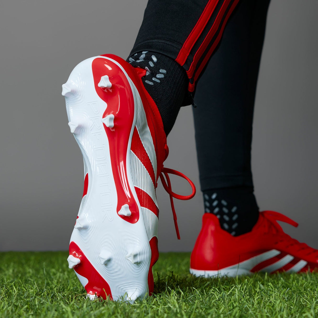 adidas Predator League Firm/Multi - Ground Boots Red/White - Best Buy Soccer