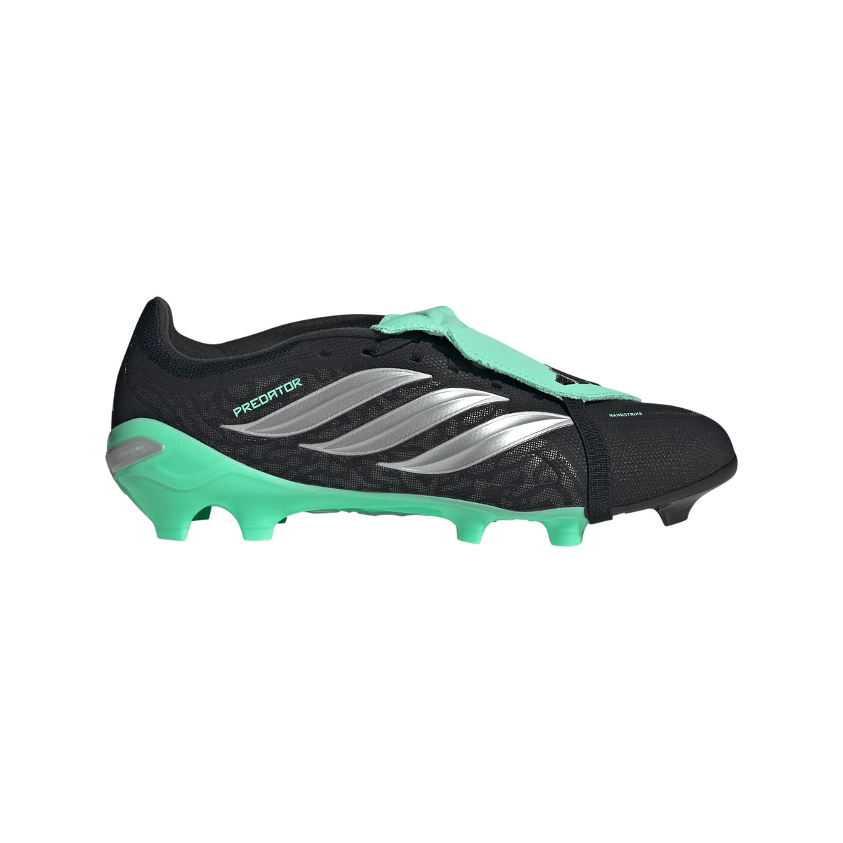 adidas Predator League Fold-Over Tongue FG Firm Ground Men's Soccer Cleats - Black/Silver/Mint - Best Buy Soccer