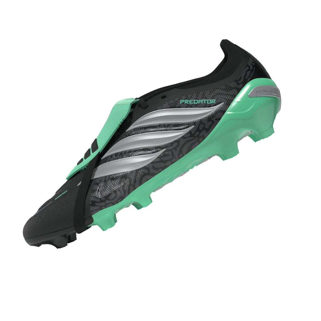 adidas Predator League Fold-Over Tongue FG Firm Ground Men's Soccer Cleats - Black/Silver/Mint - Best Buy Soccer