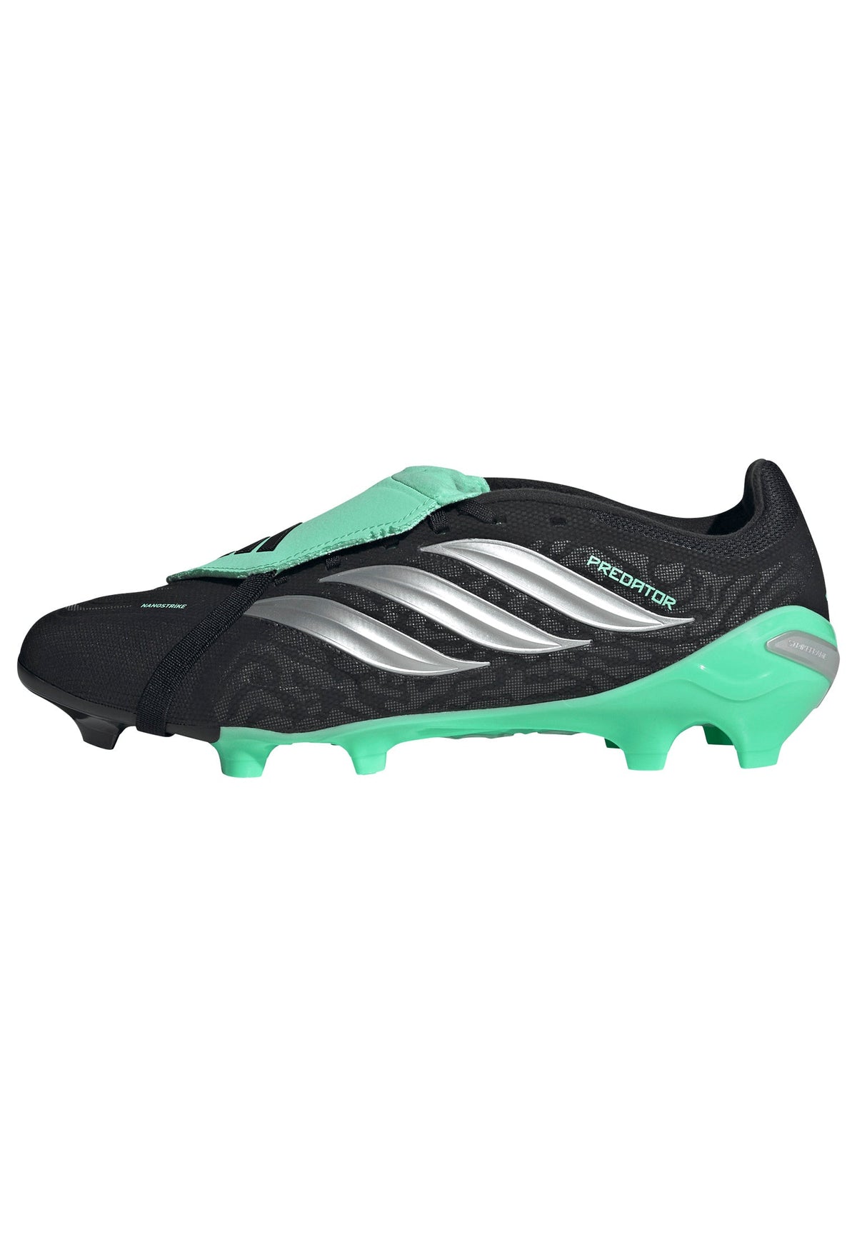 adidas Predator League Fold-Over Tongue FG Firm Ground Men's Soccer Cleats - Black/Silver/Mint - Best Buy Soccer