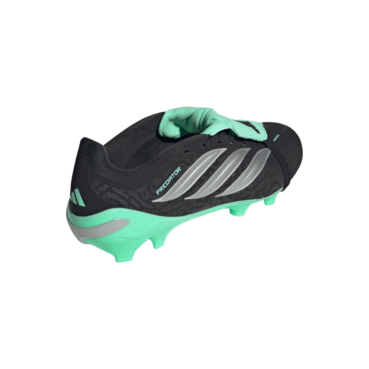 adidas Predator League Fold-Over Tongue FG Firm Ground Men's Soccer Cleats - Black/Silver/Mint - Best Buy Soccer