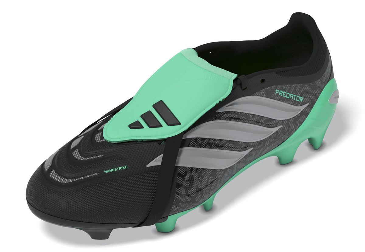 adidas Predator League Fold-Over Tongue FG Firm Ground Men's Soccer Cleats - Black/Silver/Mint - Best Buy Soccer