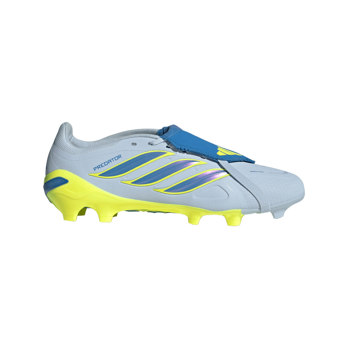 adidas Predator League Fold-Over Tongue FG Firm Ground Men's Soccer Cleats - Sky/Blue/Yellow - Best Buy Soccer