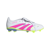 adidas Predator League Fold - Over Tongue Firm Ground Boots Junior White - Best Buy Soccer