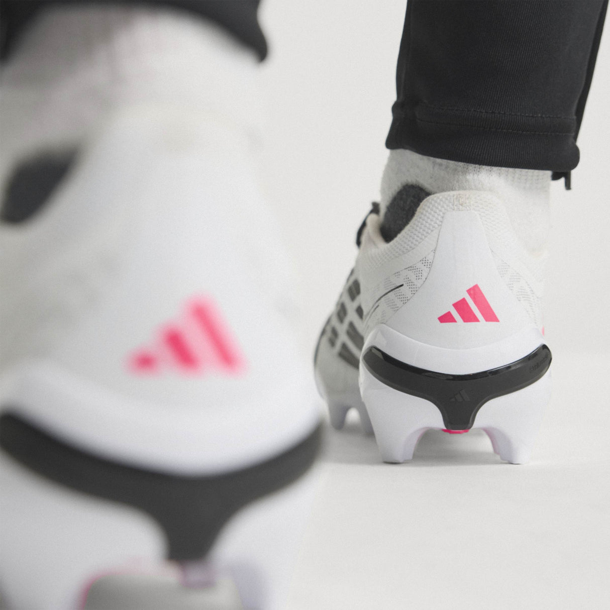 adidas Predator League Fold-Over Tongue Firm Ground Men's Soccer Cleats - White/Black - Best Buy Soccer