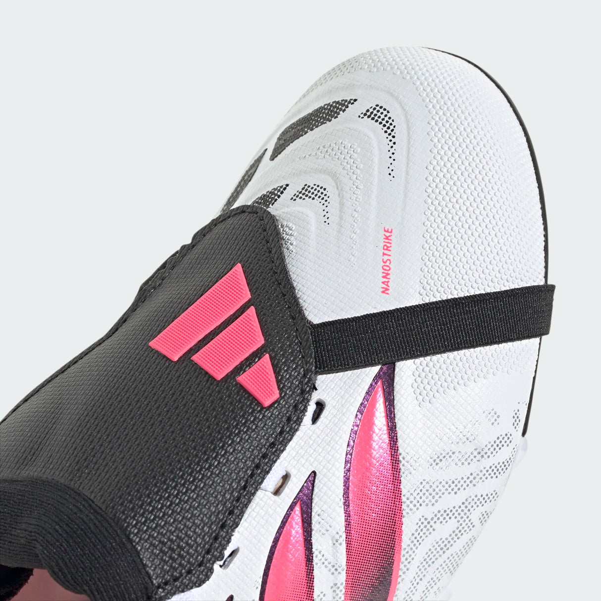 adidas Predator League Fold-Over Tongue Firm Ground Youth Soccer Cleats - White/Black - Best Buy Soccer