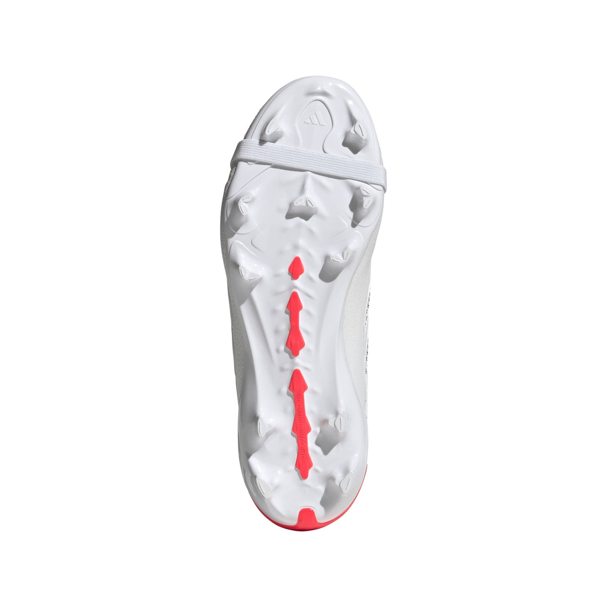 adidas Predator League Fold-Over Tongue Firm Ground Youth Soccer Cleats - White/Silver/Red - Best Buy Soccer