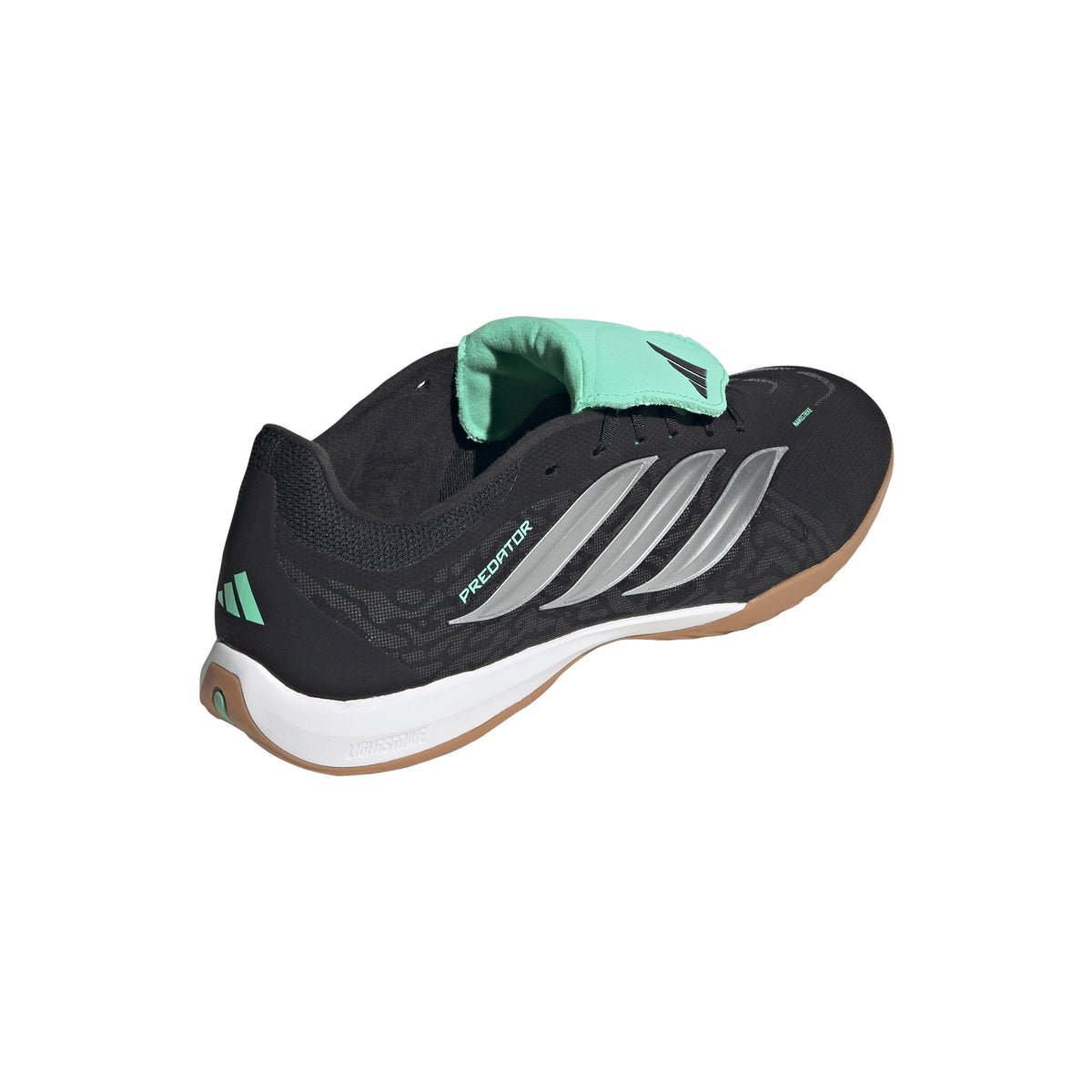 adidas Predator League Fold-Over Tongue IN Indoor Men's Soccer Shoes - Black/Silver/Mint - Best Buy Soccer