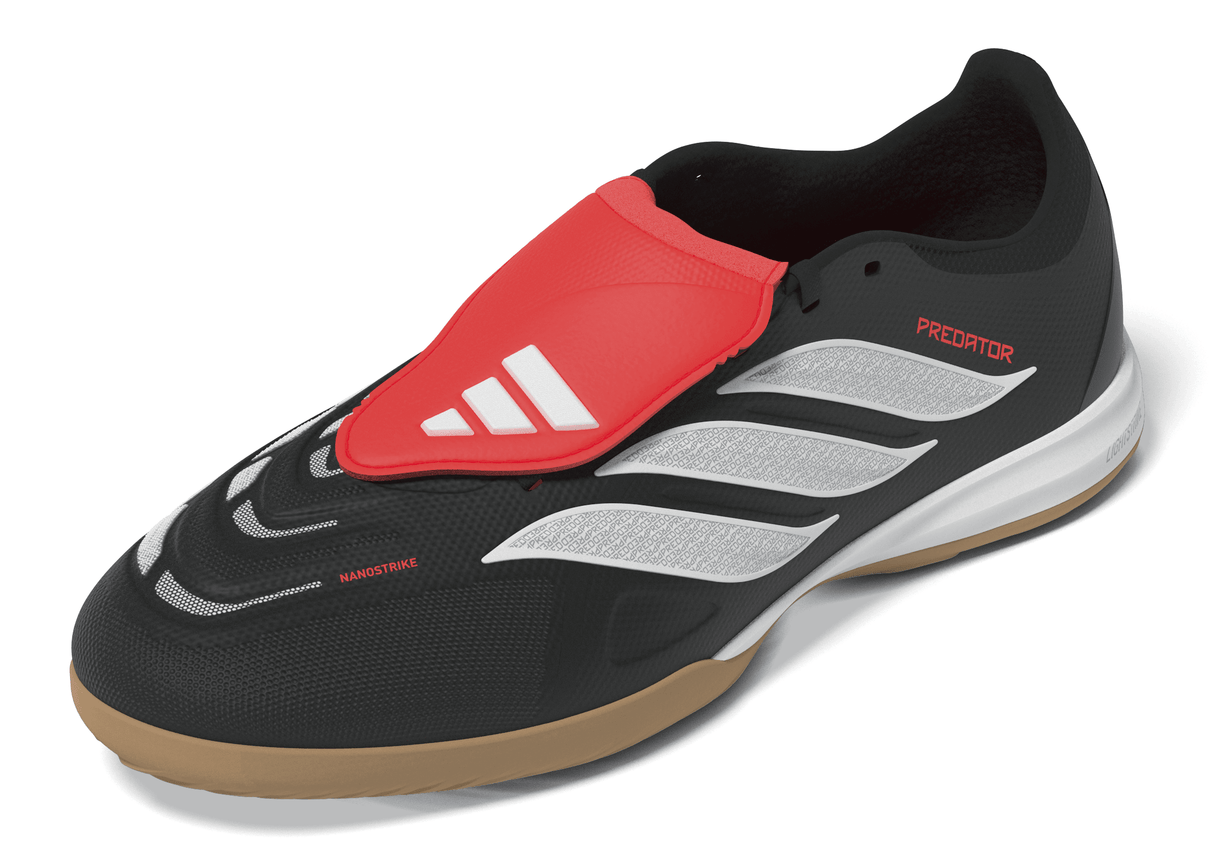 adidas Predator League Fold-Over Tongue IN Indoor Men´s Soccer Shoes - Black/White - Best Buy Soccer
