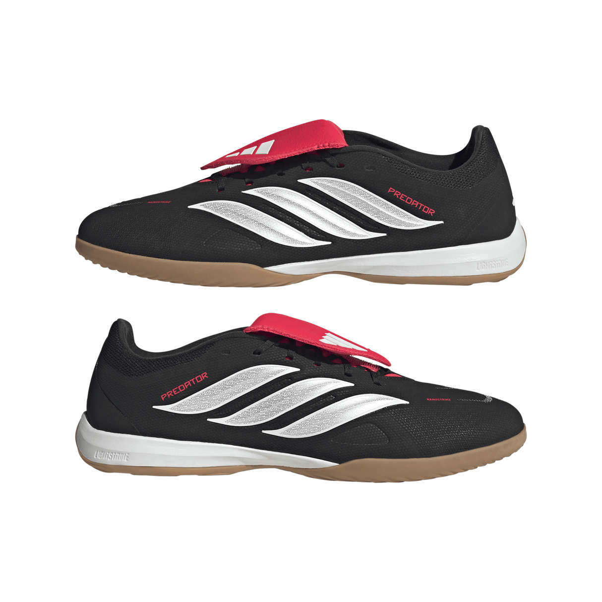 adidas Predator League Fold-Over Tongue IN Indoor Men´s Soccer Shoes - Black/White - Best Buy Soccer