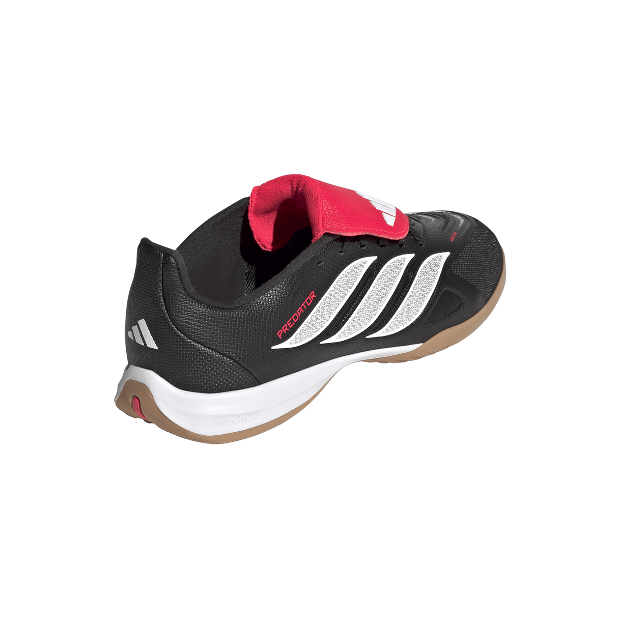 adidas Predator League Fold-Over Tongue IN Indoor Youth Soccer Shoes - Black/White - Best Buy Soccer
