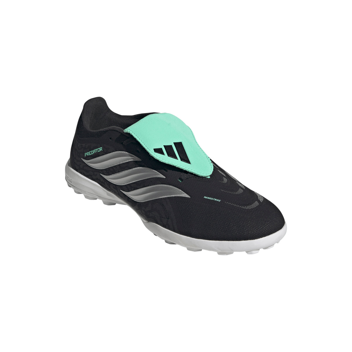 adidas Predator League Fold-Over Tongue TF Turf Men's Soccer Cleats - Black/Silver/Mint - Best Buy Soccer