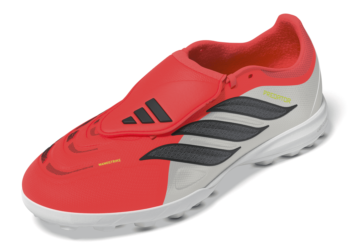 adidas Predator League Fold-Over Tongue TF Turf Men's Soccer Cleats - Red/Black/White - Best Buy Soccer