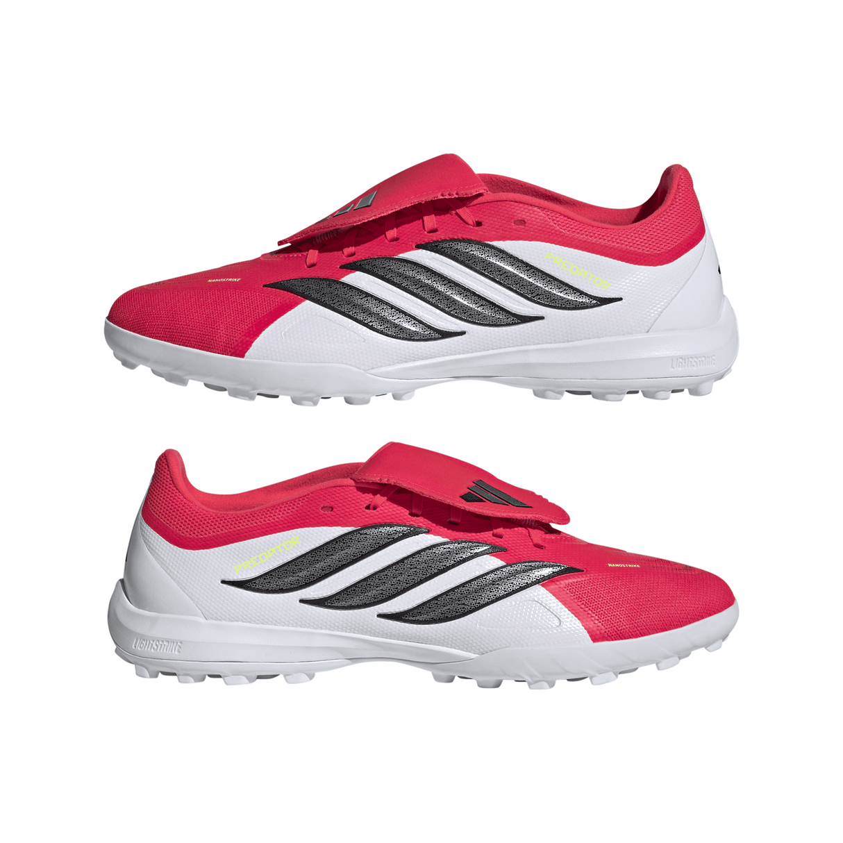 adidas Predator League Fold-Over Tongue TF Turf Men's Soccer Cleats - Red/Black/White - Best Buy Soccer