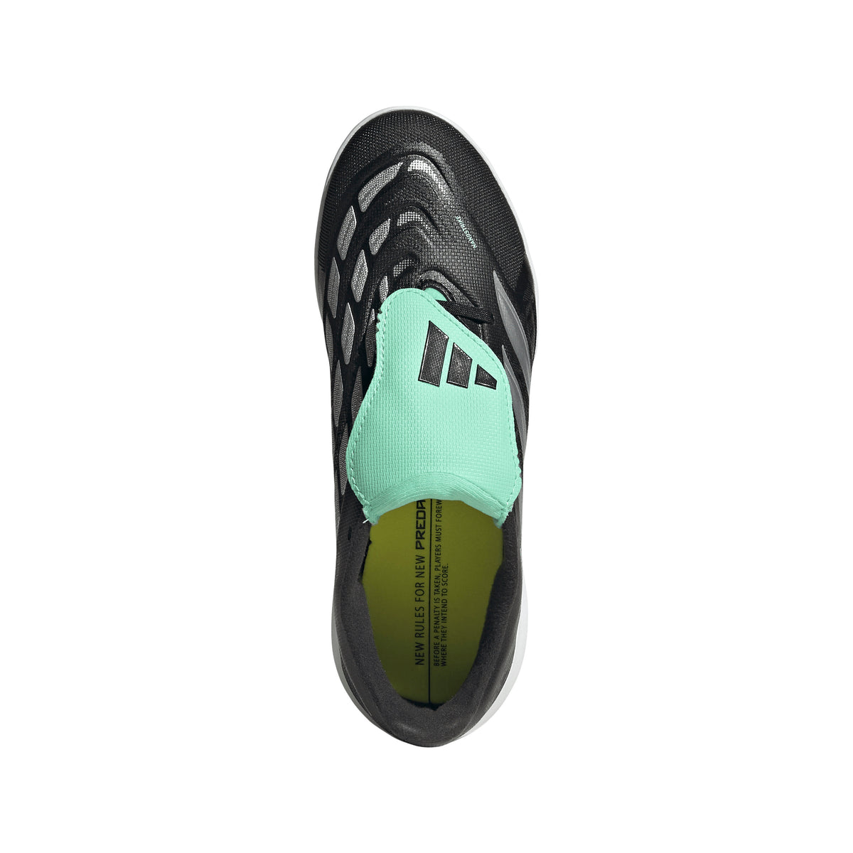 adidas Predator League Fold-Over Tongue TF Turf Youth Soccer Cleats - Black/Silver - Best Buy Soccer