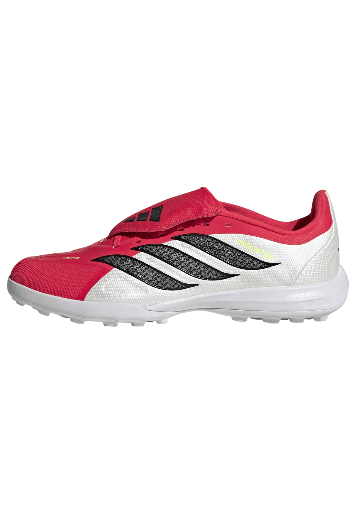 adidas Predator League Fold-Over Tongue TF Turf Youth Soccer Cleats - Red/Black/White - Best Buy Soccer