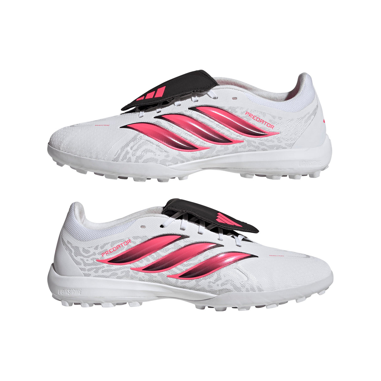 adidas Predator League Fold-Over Tongue Turf Men's Soccer Cleats - White/Black - Best Buy Soccer