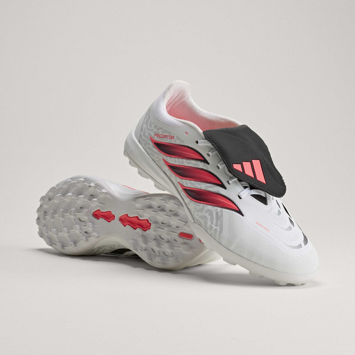 adidas Predator League Fold-Over Tongue Turf Men's Soccer Cleats - White/Black - Best Buy Soccer