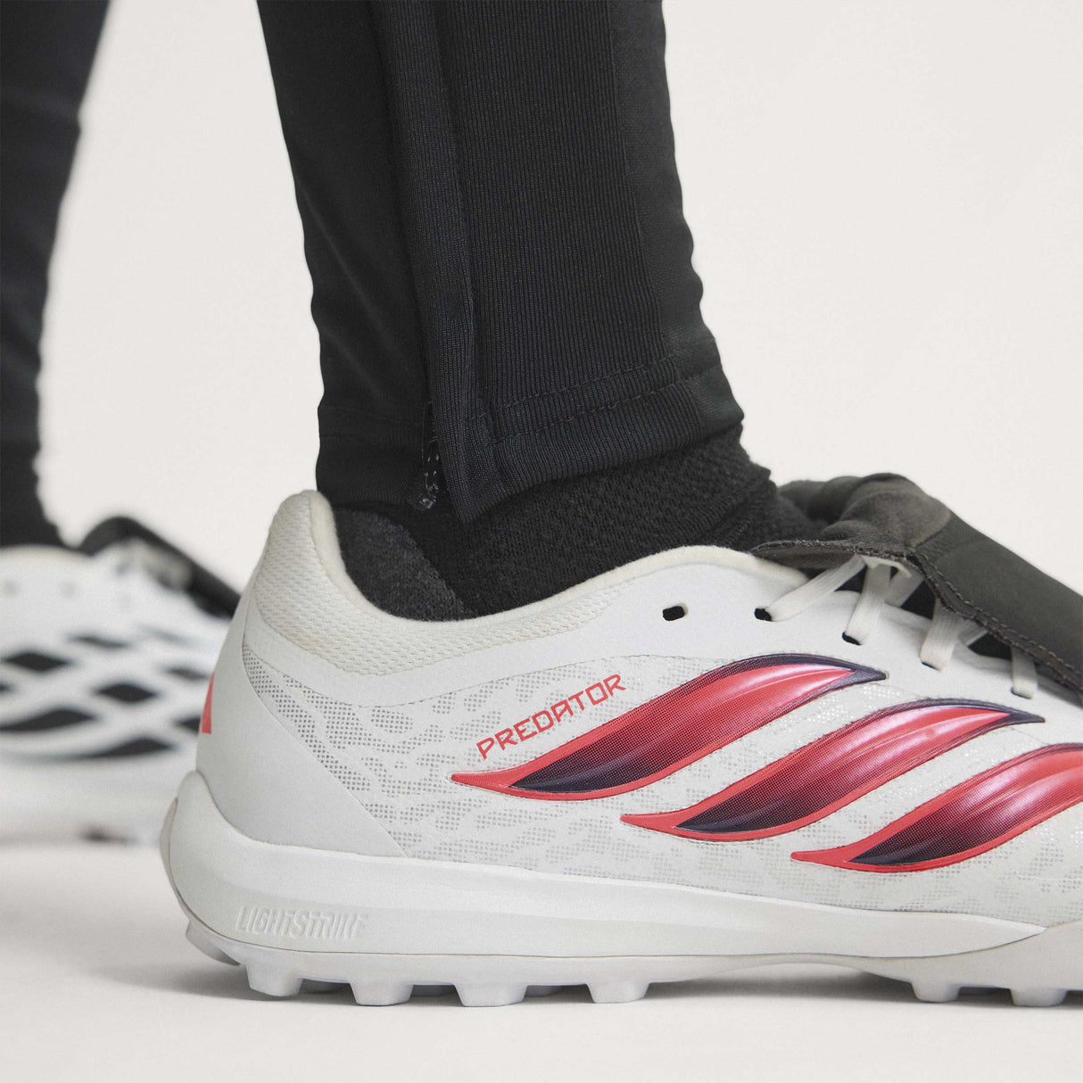 adidas Predator League Fold-Over Tongue Turf Men's Soccer Cleats - White/Black - Best Buy Soccer