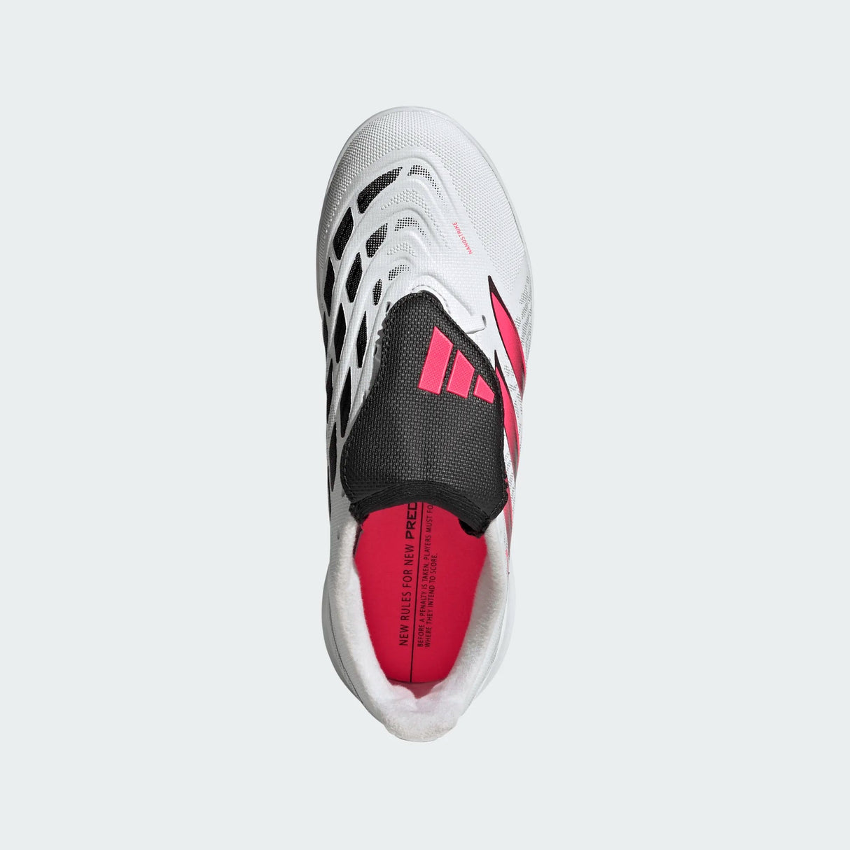 adidas Predator League Fold- Over Tongue Turf Youth Soccer Cleats - White/Black - Best Buy Soccer