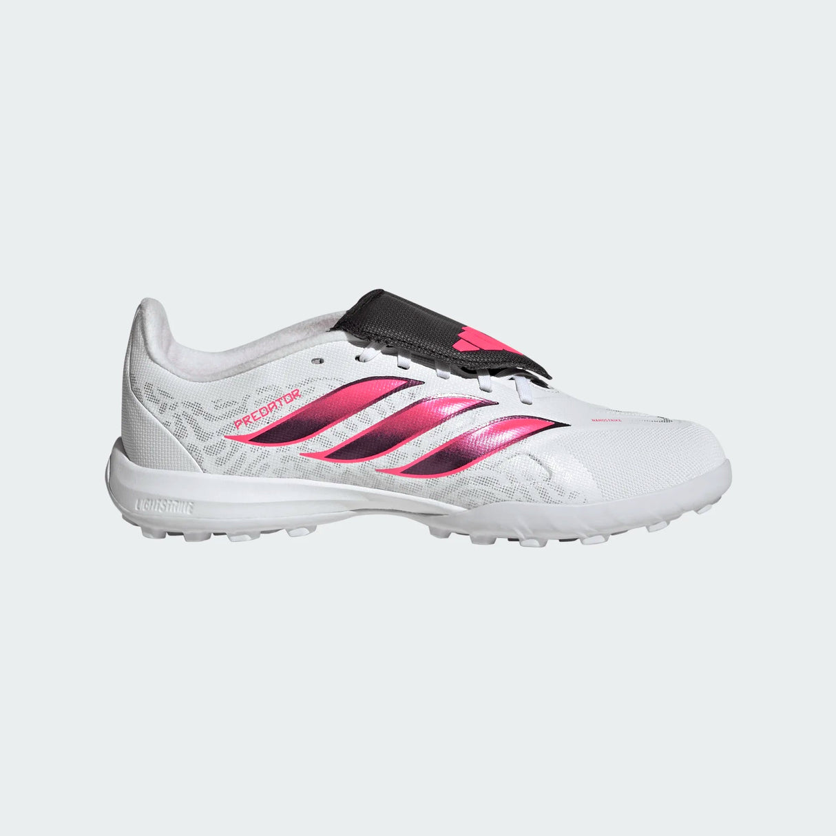 adidas Predator League Fold- Over Tongue Turf Youth Soccer Cleats - White/Black - Best Buy Soccer