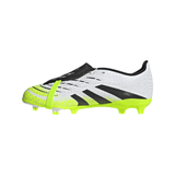 adidas Predator League Fold - Over Tongue Youth Firm/Multi - Ground Soccer Cleats - White/Black - Best Buy Soccer