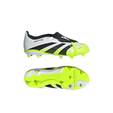 adidas Predator League Fold - Over Tongue Youth Firm/Multi - Ground Soccer Cleats - White/Black - Best Buy Soccer