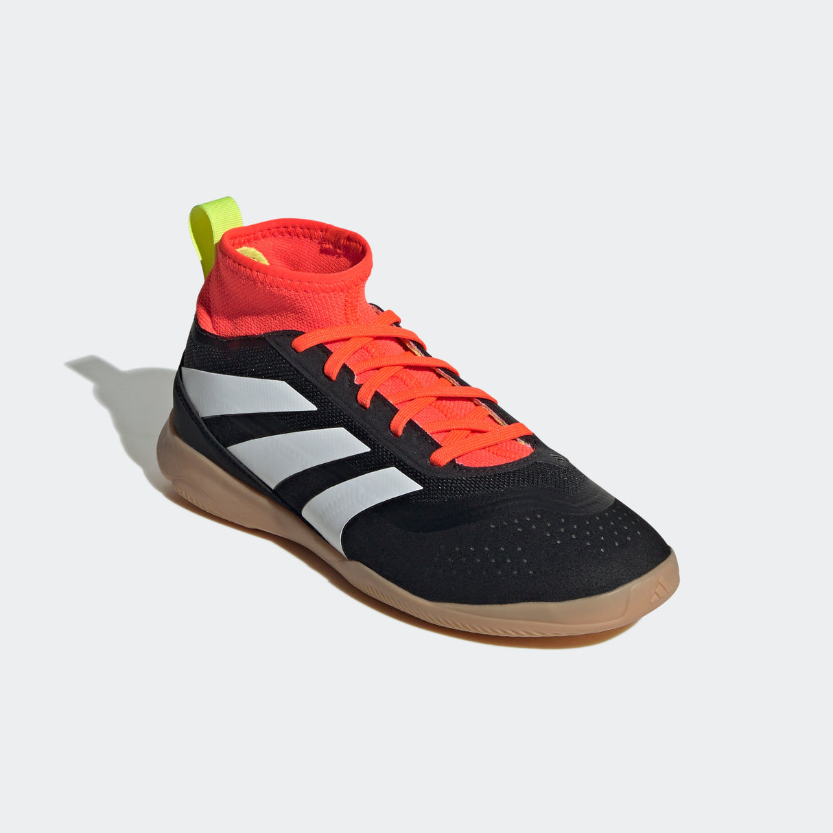 adidas Predator League IN Junior Indoor Soccer Shoes - Core Black/White/Solar Red - Best Buy Soccer