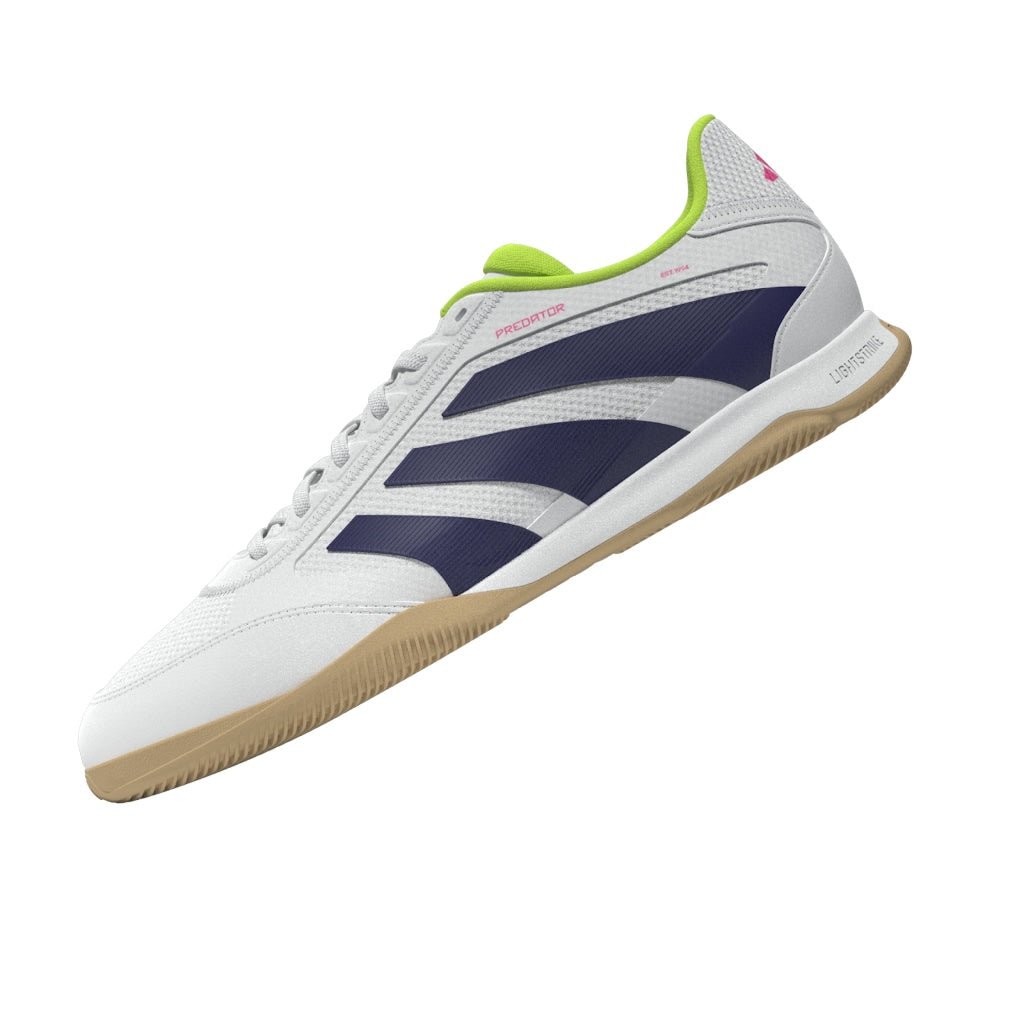 adidas Predator League Indoor Football Boots White/Purple - Best Buy Soccer
