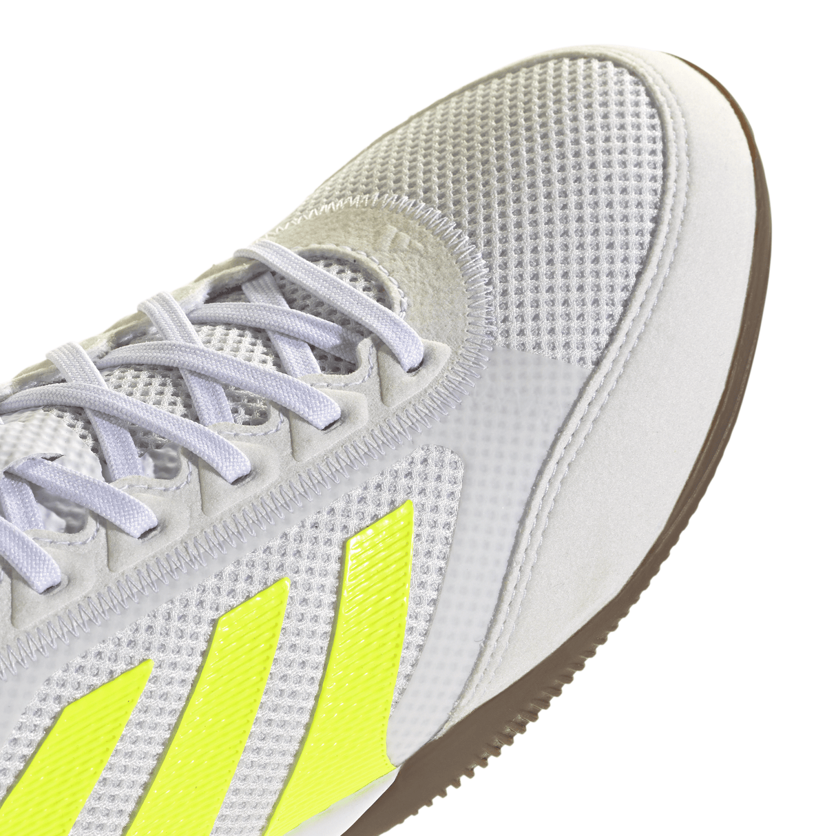 adidas Predator League Indoor Shoes - White/Lemon - Best Buy Soccer
