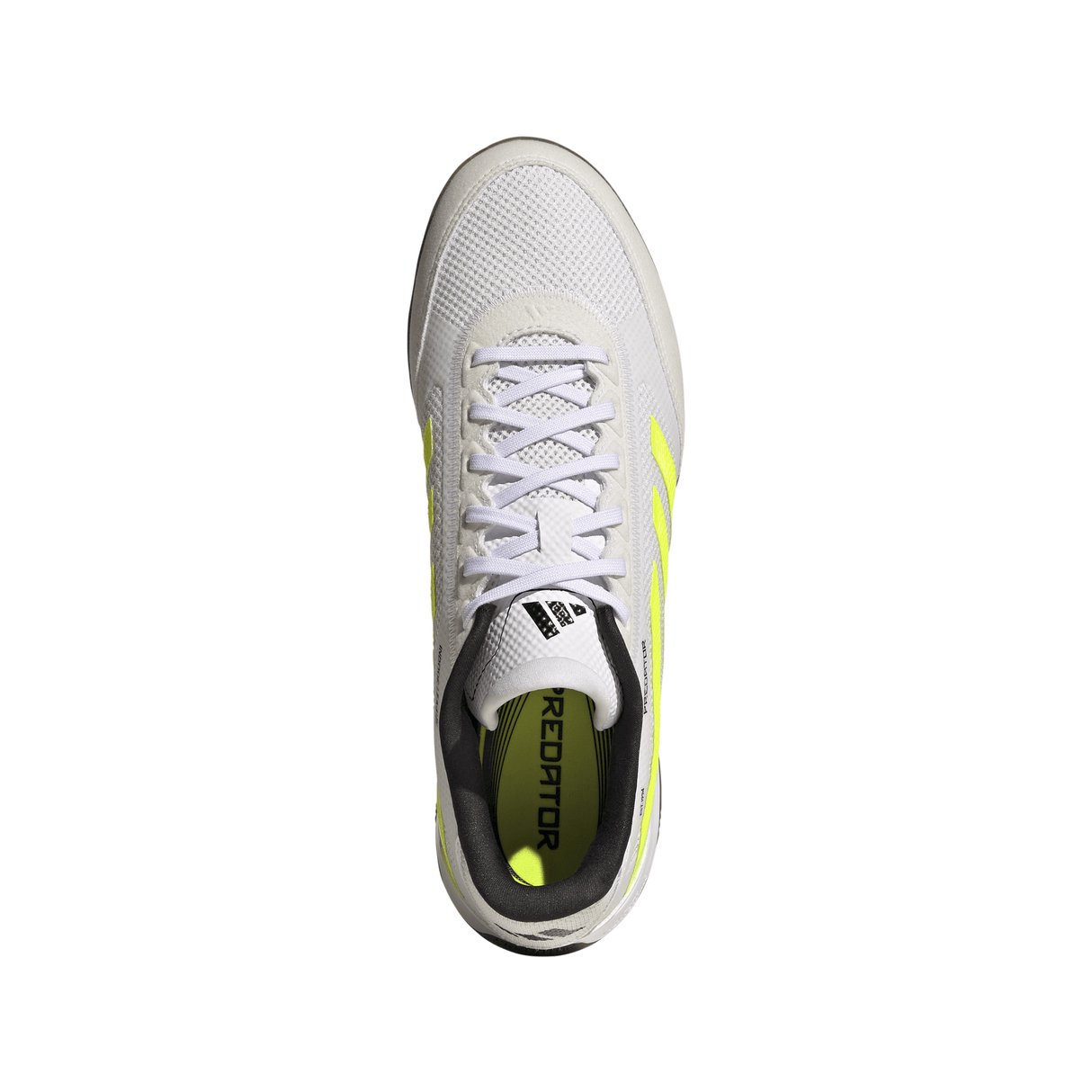 adidas Predator League Indoor Shoes - White/Lemon - Best Buy Soccer