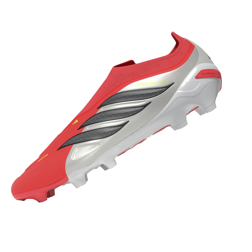 adidas Predator League Laceless FG Firm Ground Men's Soccer Cleats - Red/Black/White - Best Buy Soccer