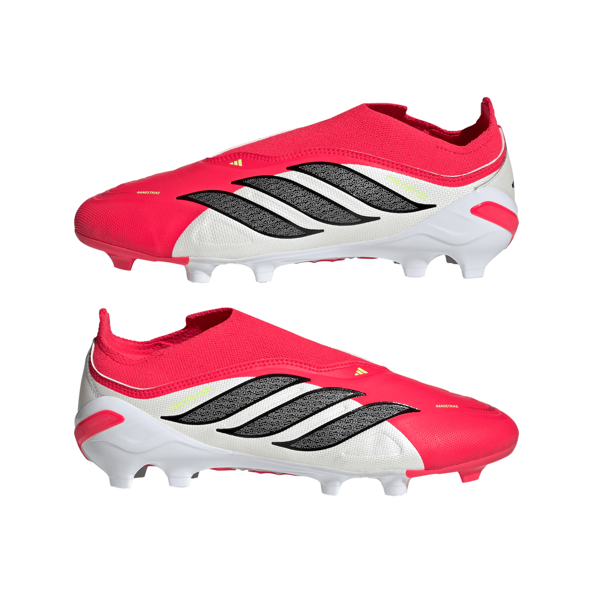 adidas Predator League Laceless FG Firm Ground Youth Soccer Cleats - Red/Black/White - Best Buy Soccer
