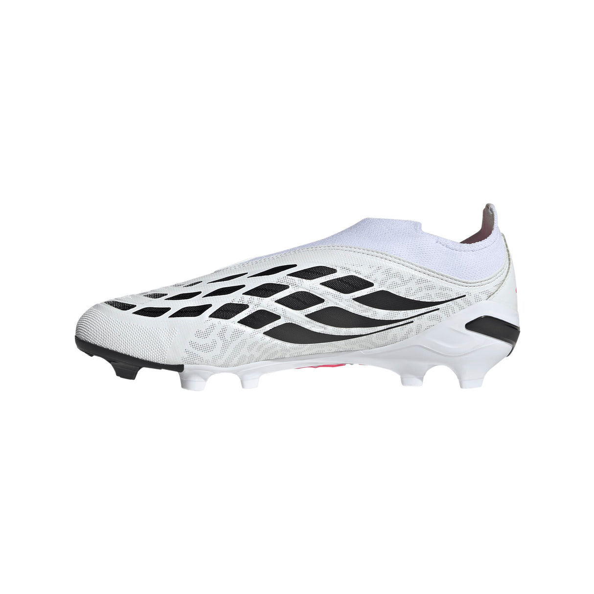 adidas Predator League Laceless Firm Ground Youth Soccer Cleats - White/Black - Best Buy Soccer